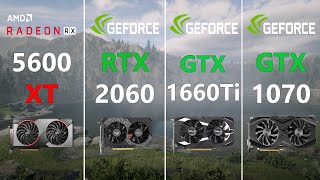 RX 5600 XT vs RTX 2060 vs GTX 1660 Ti vs GTX 1070 Test in 7 Games [upl. by Normalie]