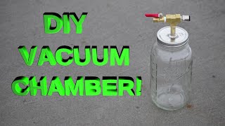 SUPPER CHEAP DIY vacuum chamber build at home [upl. by Nosniv]