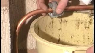 Fitting an Outside Tap  basic plumbing [upl. by Assennev]