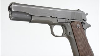 WW2 Colt 1911A1 Pistol  Veteran War Story [upl. by Ahsiel94]