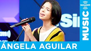 Ángela Aguilar ft Leonardo Aguilar amp Pepe Aguilar  Besame Mucho LIVE  SiriusXM [upl. by Colas]