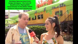 Rodger Bumpass  The Voice Of Squidward  Interview With Alexisjoyvipaccess At Carneys [upl. by Norabal]