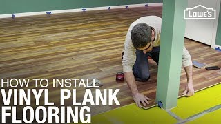 How To Install Waterproof Vinyl Plank Flooring  DIY Flooring Installation [upl. by Rehnberg]