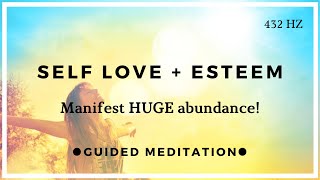 Self Love Guided Meditation Attract Abundance amp Self Esteem [upl. by Martel]