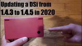 Updating a Nintendo DSi quotfrom 143 to 145quot 2023 UPDATE READ PINNED COMMENT [upl. by Flora658]