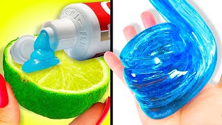 HAZ SLIME CON 1 INGREDIENTE 💦SI FUNCIONA Sin Pegamento No BORAX [upl. by Durnan]