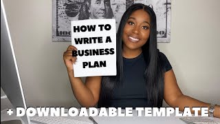 HOW TO WRITE A BUSINESS PLAN STEP BY STEP  TEMPLATE  9 Key Elements [upl. by Eenobe]