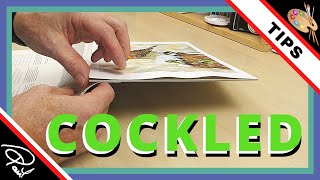 How to Flatten Paper Really EASY amp QUICK [upl. by Caravette]