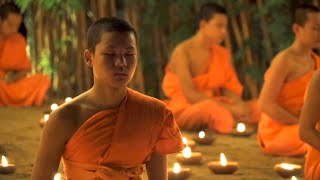 Thai Theravada Buddhist Monks  Buddhist Meditation Music for Positive Energy amp Cleanse Your Mind [upl. by Uamak259]