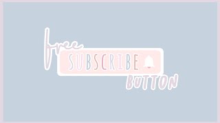 15 aesthetic subscribe button GREEN SCREEN [upl. by Minnie]