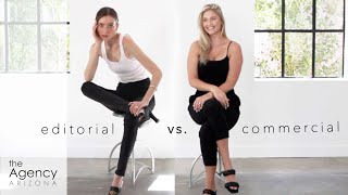 How To  Pose Like a Model  Editorial vs Commercial [upl. by Rosamond225]