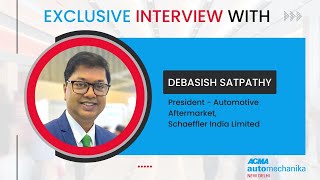 Schaeffler India  Interview at ACMA Automechanika Delhi 2024 [upl. by Ahsiyk755]