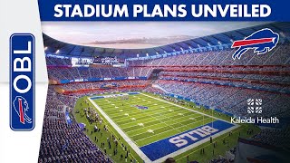 Buffalo Bills Unveil New Stadium Renderings [upl. by Ahsemad]