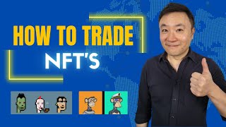 How to trade NFTS for Beginners [upl. by Crescen184]