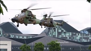 Video Helicopter NH90TIGERPUMA in action at Paris [upl. by Dnumyar]