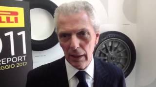 Marco Tronchetti Provera parla del bilancio Pirelli [upl. by Puiia707]