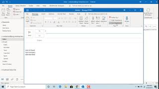 How to set Importance for an email in Outlook  Office 365 [upl. by Narmi]