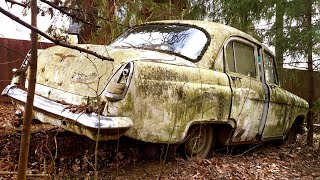 Rusty Abandoned Muscle Car full RESTORATION Incredible Restoration from trash to Hot Car [upl. by Enelrihs307]