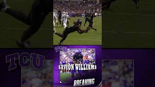 Buffalo Bills Draft Target WR Savion Williams [upl. by Hayn16]