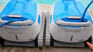 Dolphin Proteus Overview of DX3 DX4 DX5i robotic pool cleaners [upl. by Mar]