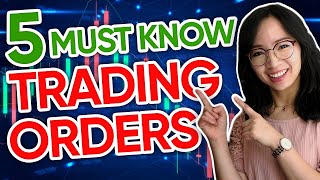 5 Types of ORDERS You Must Know For Trading [upl. by Setiram]