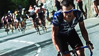 ARMSTRONG ‘BLUFF’ VS JAN ULRICH ALP D’HUEZ 2001  Tour de France [upl. by Murtha]