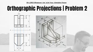 Orthographic Projections  orthographic projection in engineering drawing [upl. by Chelton]