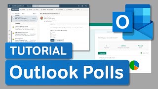 Microsoft Outlook  Create a Poll in Outlook [upl. by Allisirp]