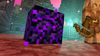 What is CRYING OBSIDIAN How to GET and USE it in Minecraft 116 Nether Update [upl. by Ariait]