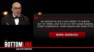 Inspiring message from Boy Abunda  The Bottomline [upl. by Eenafit]