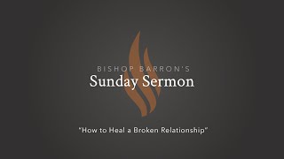 How to Heal a Broken Relationship — Bishop Barron’s Sunday Sermon [upl. by Jourdain]