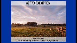 NEW Agriculture Tax Exemption Certificate [upl. by Ayaladnot100]