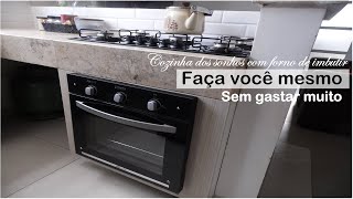 COMO EMBUTIR FORNO ELÉTRICO SEM GASTAR COM MÓVEL PLANEJADO  DIY [upl. by Leonore]