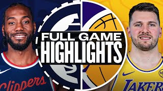 CLIPPERS at LAKERS  FULL GAME HIGHLIGHTS  March 2 2025 [upl. by Yud15]