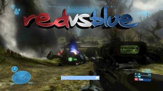 Red vs Blue in Halo Reach Fire Fight  Rooster Teeth [upl. by Nnitsuj]