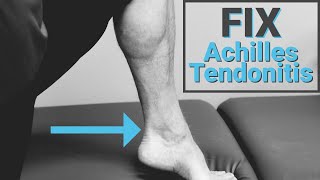 How to Fix Achilles Tendonitis in 35 Minutes 2 Options [upl. by Reerg]