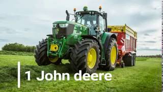 Top 10 des Tracteurs Agricoles [upl. by Hillier78]