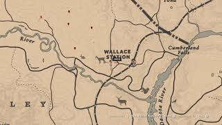 RDR2 Online  Wintergreen Berry locations 3 areas [upl. by Dnomrej923]