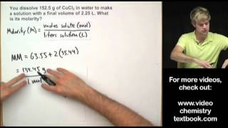 Molarity Practice Problems [upl. by Spiros]