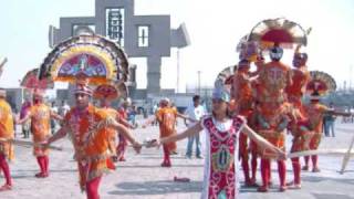 Danza Apache de Tecomán Colima basilica de guadalupe [upl. by Areht]