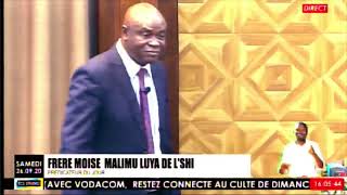 Samedi Le 26092020 RENDRE UN SERVICE A DIEU EN DEHORS DE SA VOLONTE  Fr MOISE MALIMU [upl. by Aciraj]