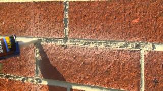 How to TuckPoint Mortar Joints with QUIKRETE Mortar Repair [upl. by Yme]