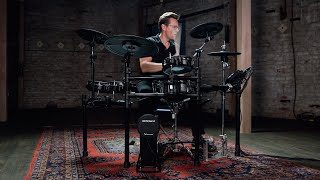 Roland VDrums TD27KV Electronic Drum Kit  Demo and Overview with Thomas Lang [upl. by Nimajeb]