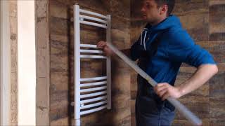 Bathroom Radiator Installation [upl. by Veljkov]