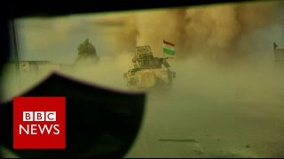 Inside the Kurdish advance on Mosul  BBC News [upl. by Accemahs873]