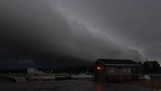 Shelf cloud 4k timelapse [upl. by Savitt]