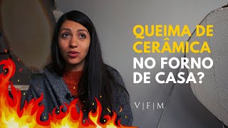 Posso queimar cerâmica no forno de casa E outras dúvidas sobre queima respondidas [upl. by Ellenhoj]