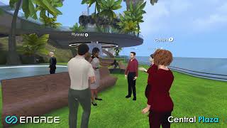 ENGAGE  Professional Metaverse Platform [upl. by Leeban]