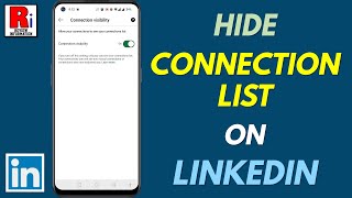 How to Hide Your Connections List on LinkedIn [upl. by Cathie]