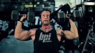 Military Dumbbell Press  The Proper Lift  BPI Sports [upl. by Znieh]